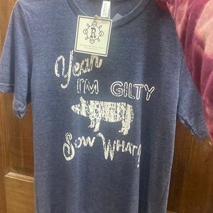 NWT cute graphic top size small